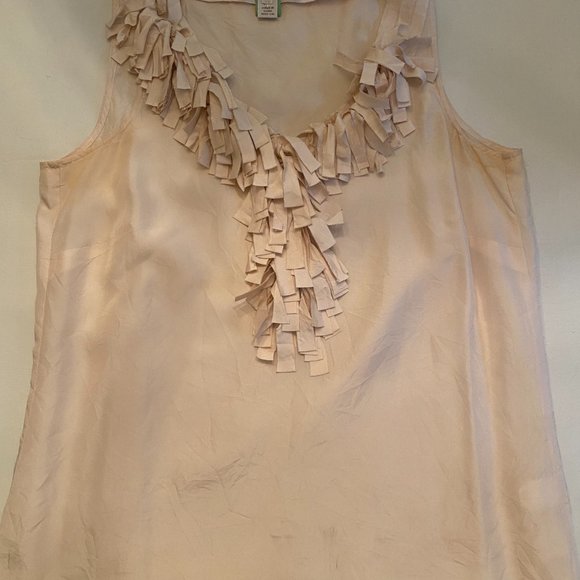 J.Crew 100% silk top sz.4 - Picture 3 of 3